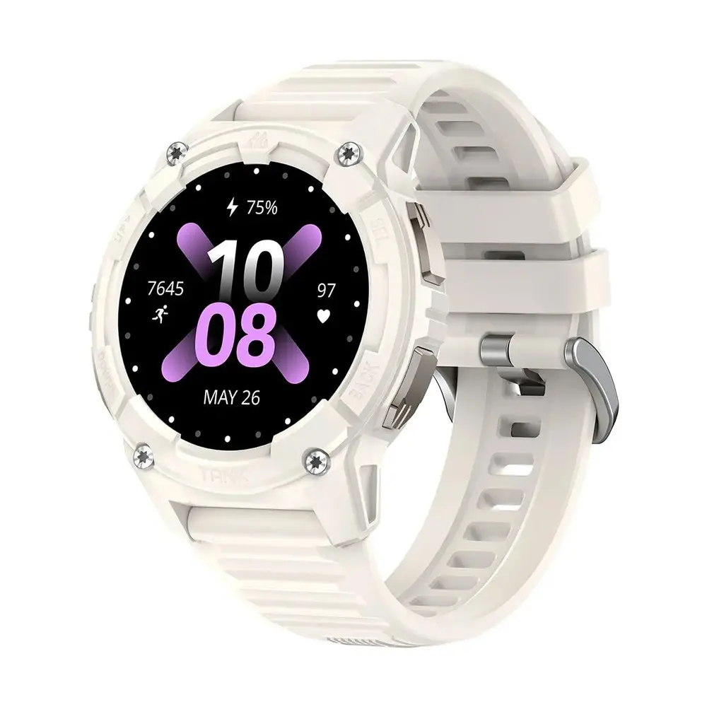 KOSPET TANK S2 AMOLED Smartwatch – Color: White – View 1