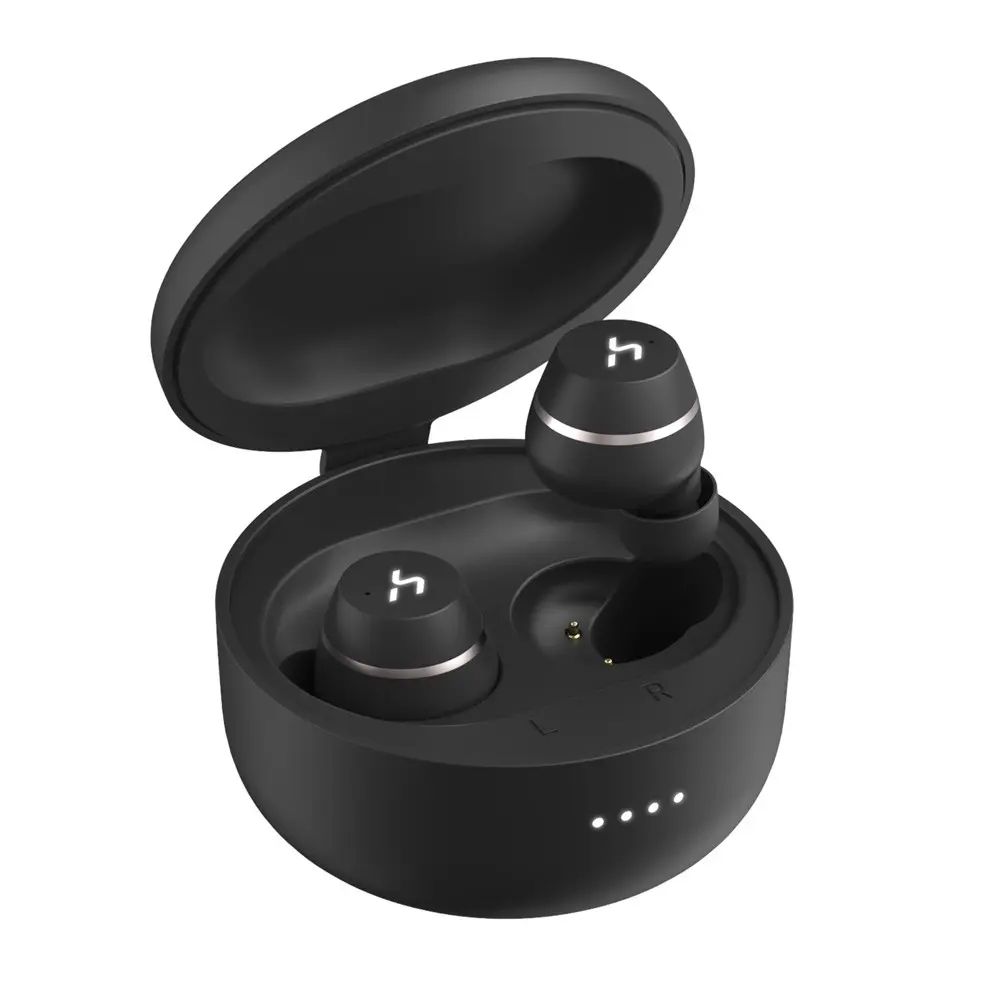 Havit Hakii Moon True Wireless Bluetooth Earbuds – Color: Black – View 1