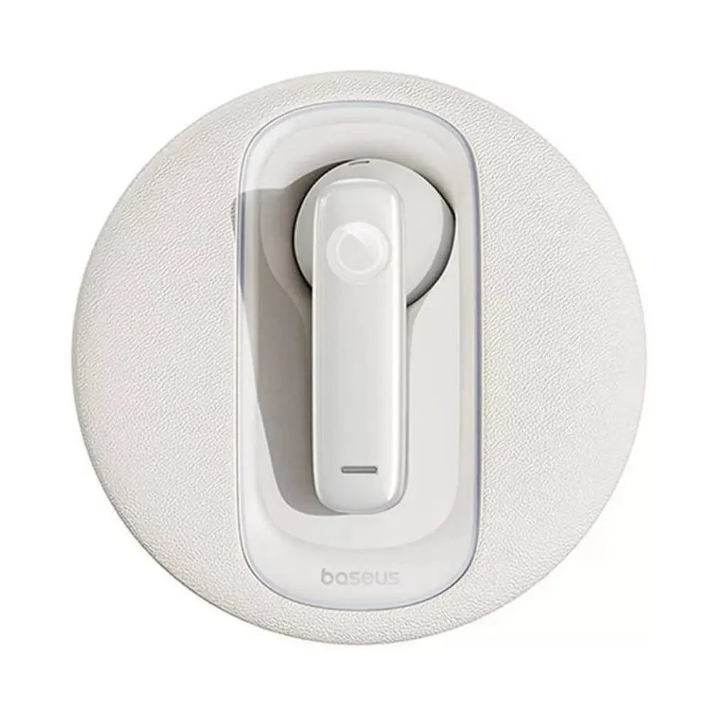 Baseus C-Mic CM10 Smart Unilateral Wireless Earphone For Car – Color: White – View 1