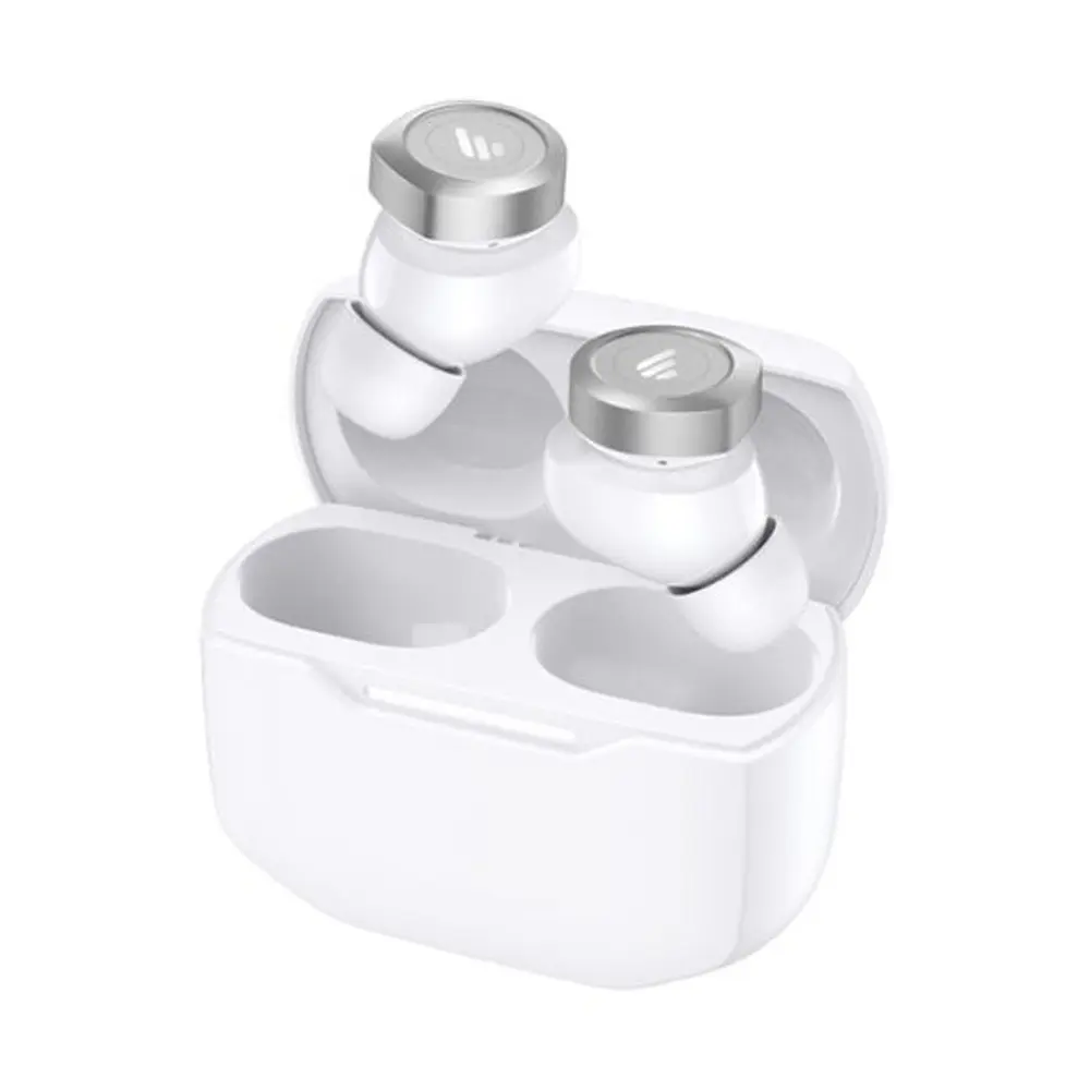Edifier W240TN True Wireless Noise Cancellation In-Ear Earbuds – Color: White – View 1