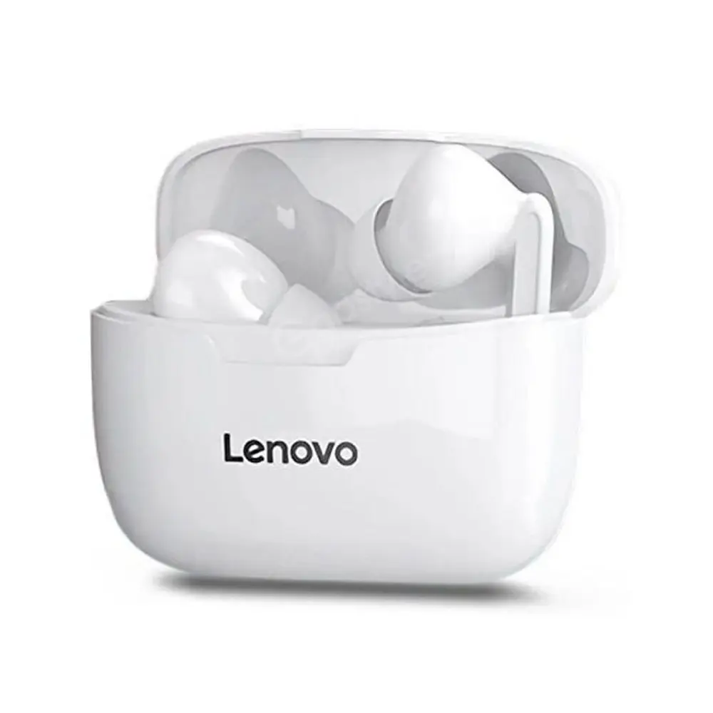 Lenovo XT90 TWS True Wireless Bluetooth 5.0 Earbuds – Color: White – View 1