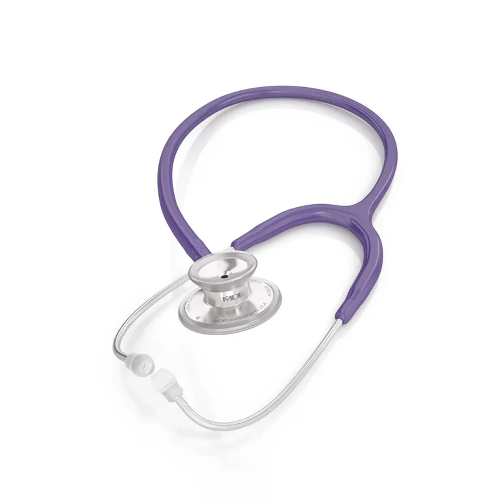 MDF MDF777 One Stainless Steel Dual Head Stethoscope – Color: Purple – View 1