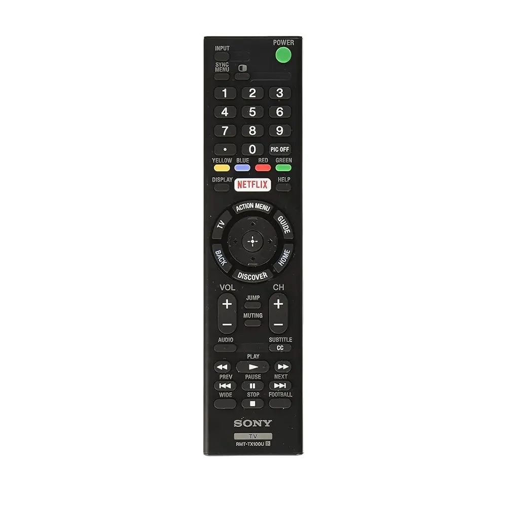 Sony RMT-TX100U LED Smart TV Remote Controller Netflix – View 1