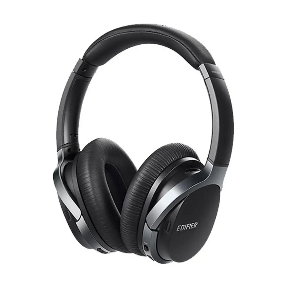 Edifier W860NB ANC Over-Ear Bluetooth Headphones – Color: Black – View 1