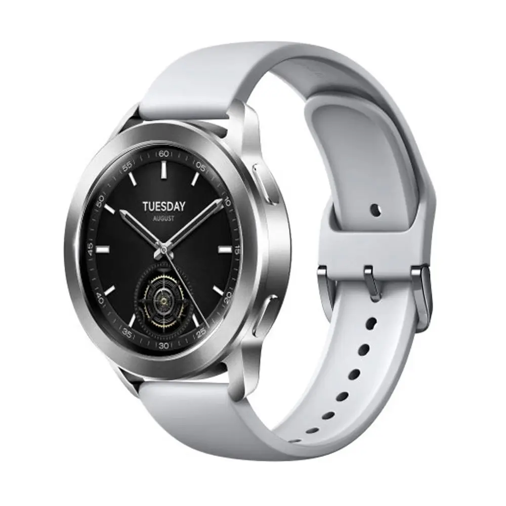 Xiaomi Watch S3 AMOLED Display Smartwatch – Color: Silver – View 1