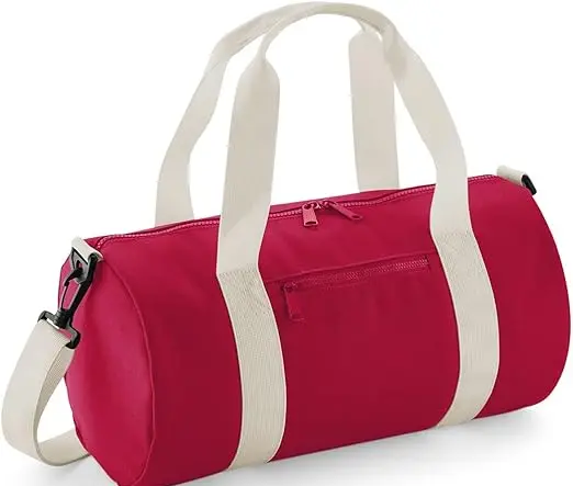 BagBase BG140s Mini Tactical Duffle Men Sport Gym Bag – Color: Red – View 1