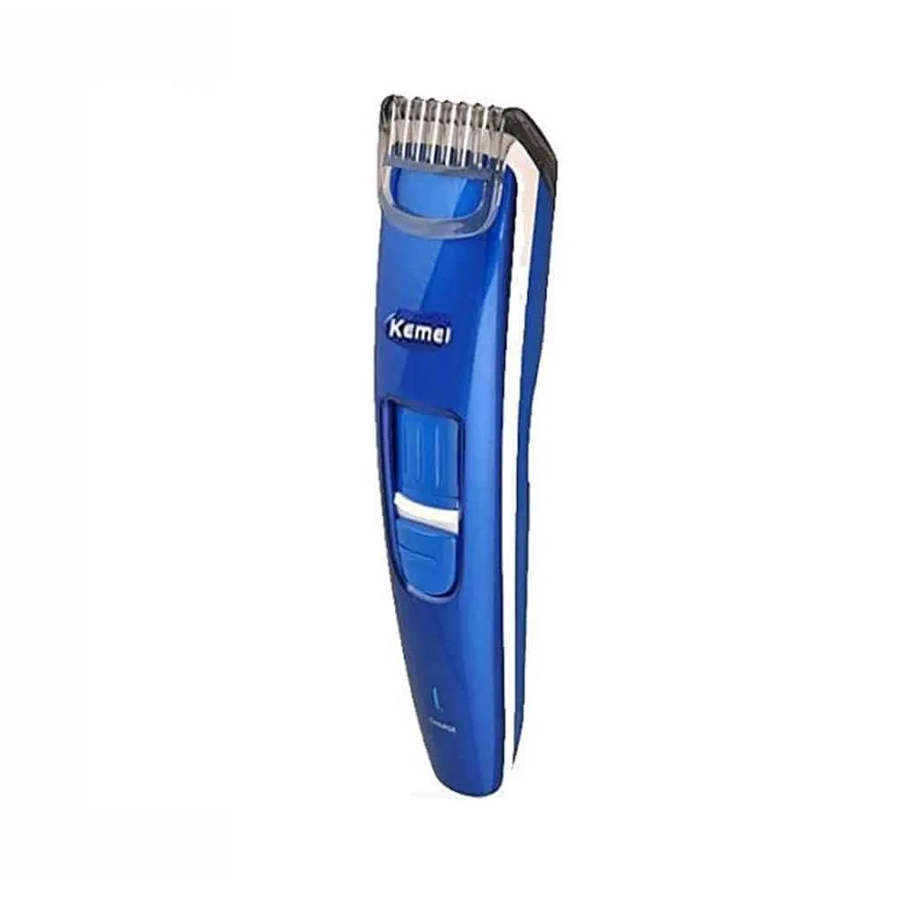 Kemei KM 2017 Professional Beard Trimmer For Man – Color: Blue – View 1