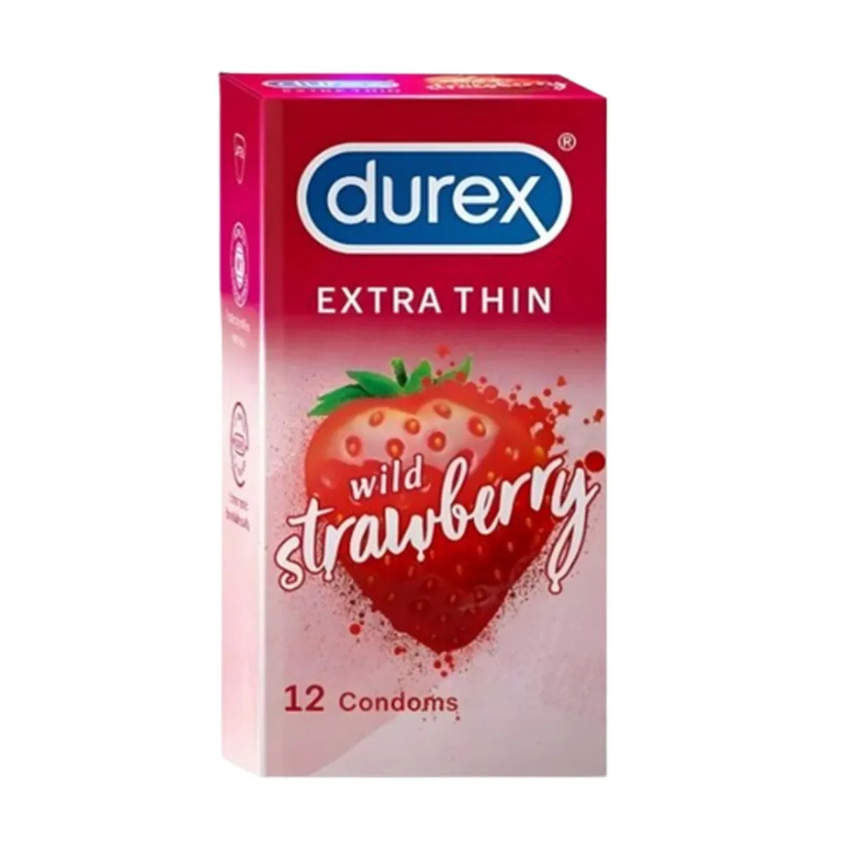 Durex Flavours Coloured and Flavoured Condom - 12s Pack (Strawberry, Banana, Orange, Apple) – View 1