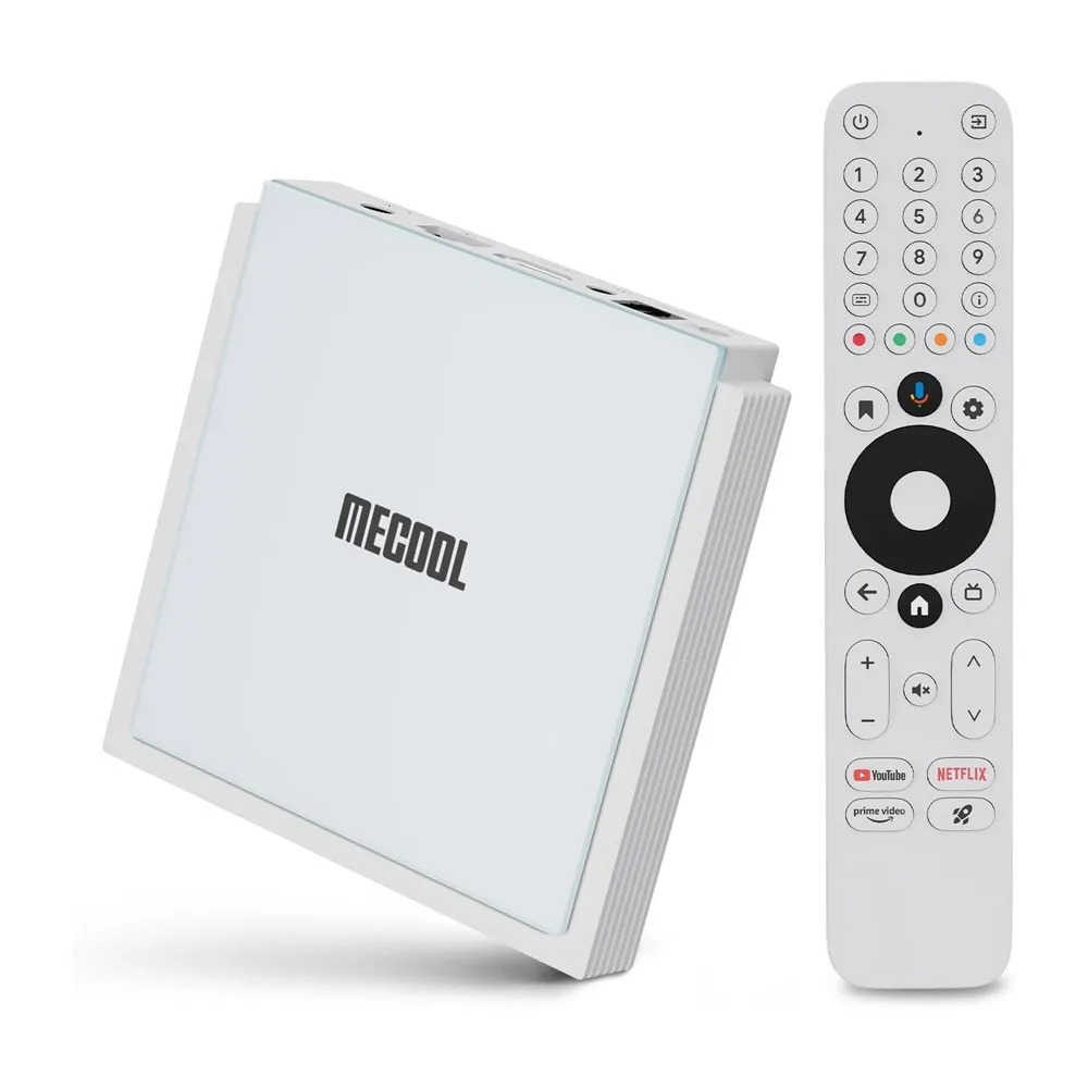 Mecool KM2 Plus Deluxe Android TV Box – View 1