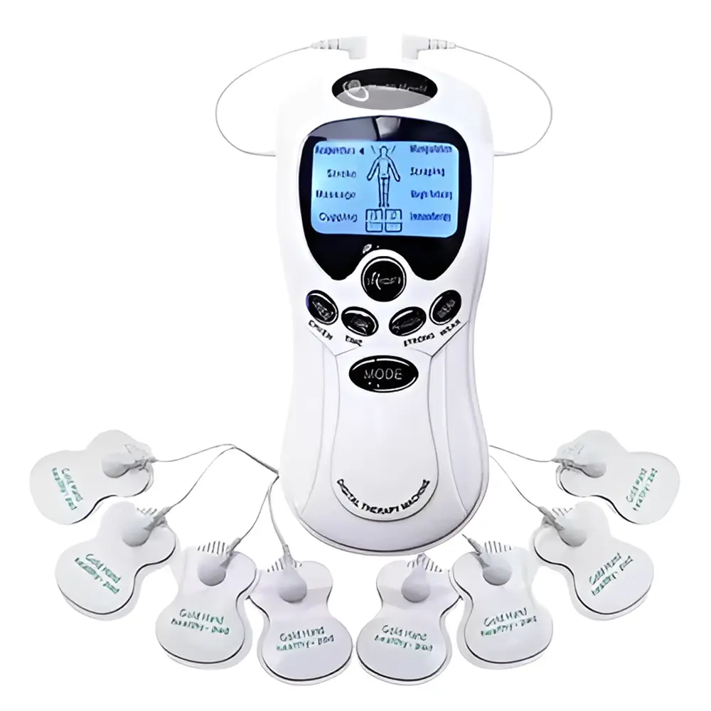 Pain Relief & Muscle Recovery Digital Therapy Machine with LCD Display – View 1