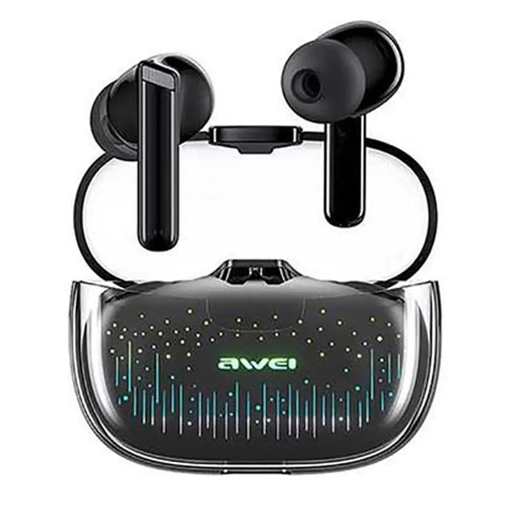 Awei T52 Pro TWS Bluetooth Gaming Earbuds – View 1