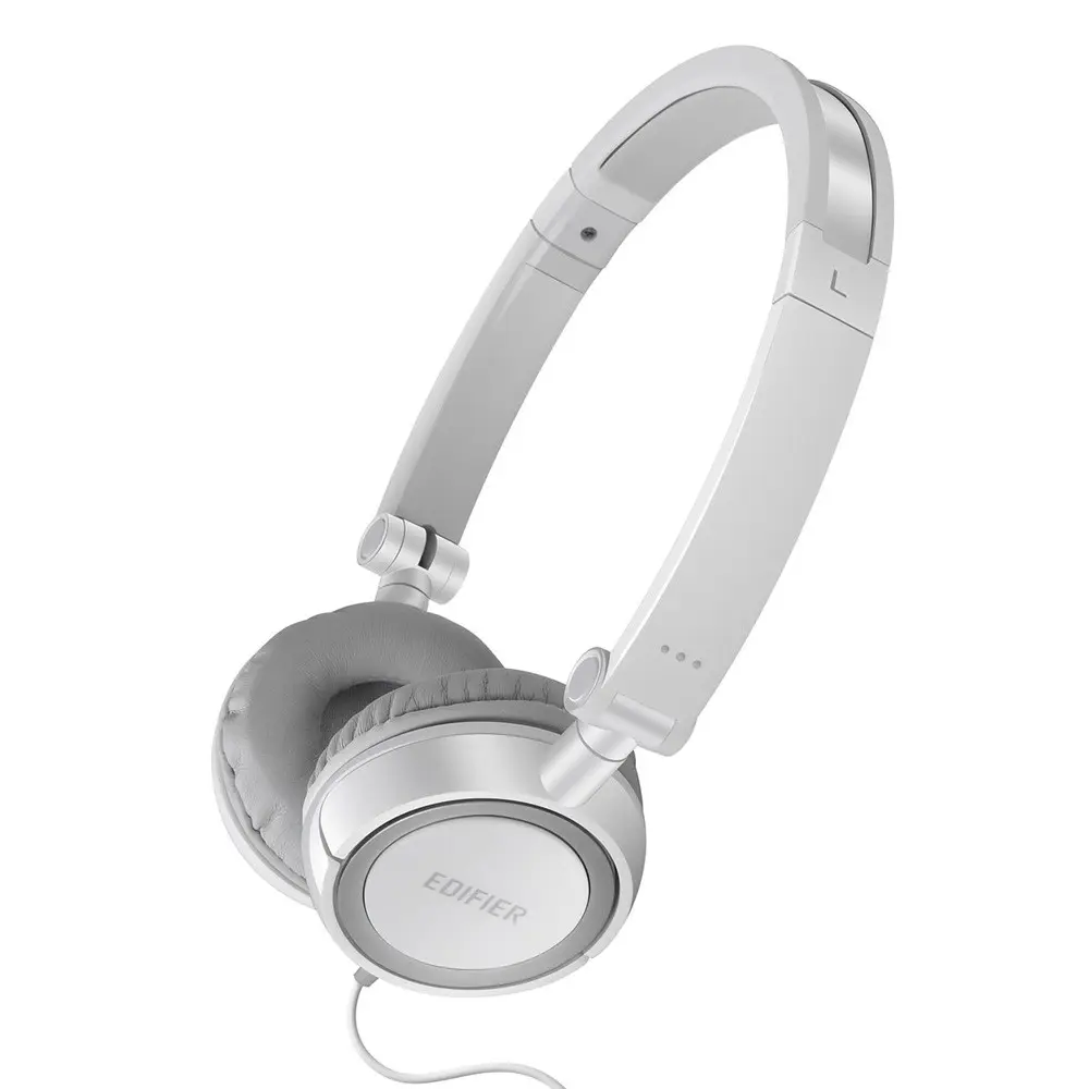 Edifier H650 On-Ear 3.5mm Wired Headphone – Color: White – View 1