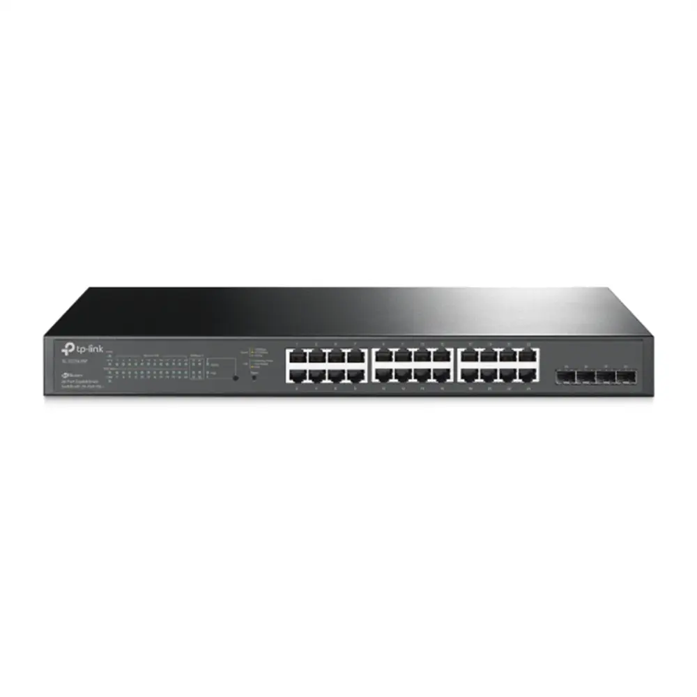TP-Link TL-SG2428P JetStream 28 Port Unmanaged Smart Switch – View 1
