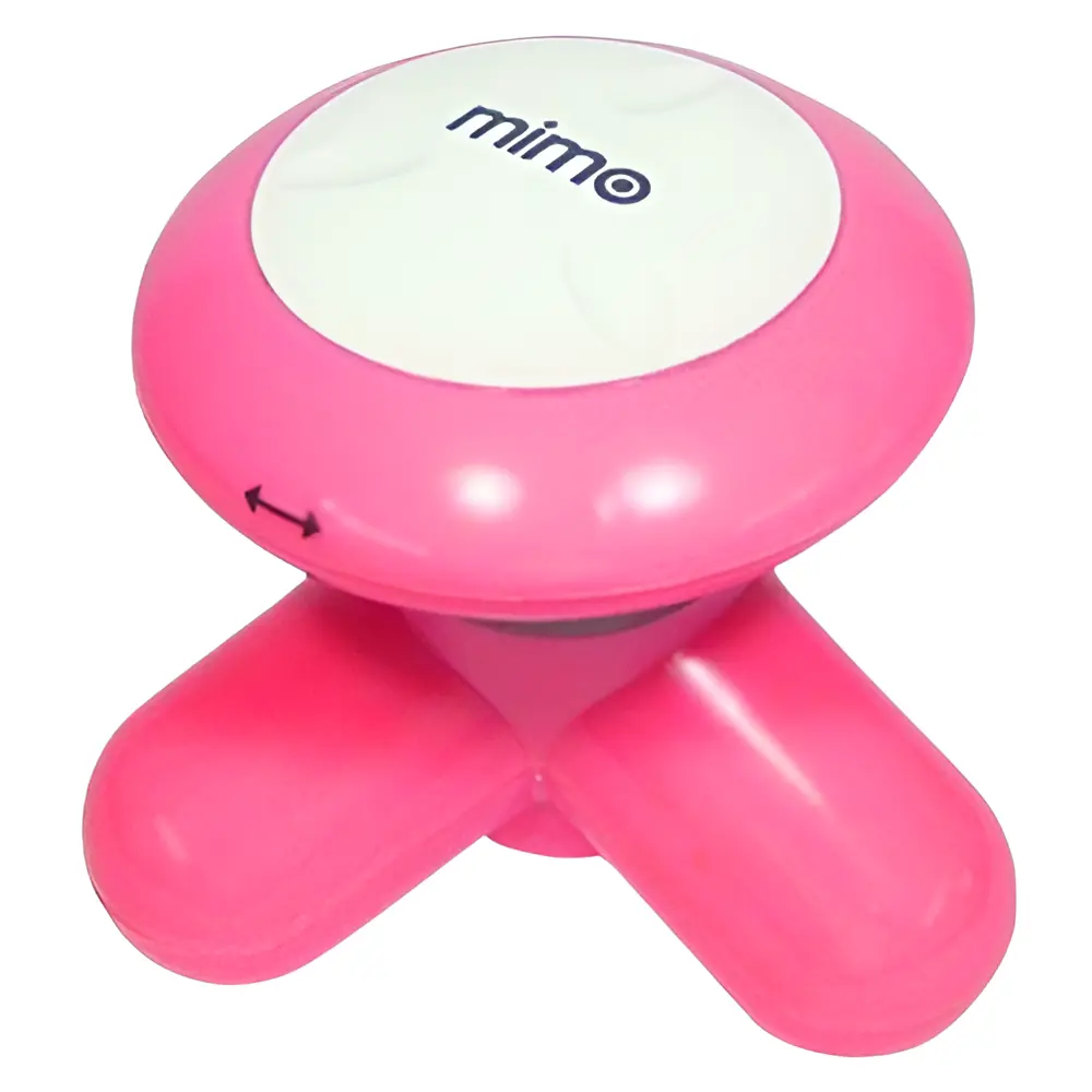 Compact Mimo Multi-Zone Body Vibration Massager in Random Colors – Color: Pink – View 1
