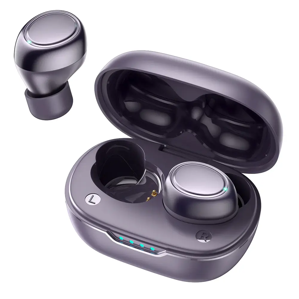 Joyroom Jdots Series JR-DB1 True Wireless Earbuds – Color: Purple – View 1