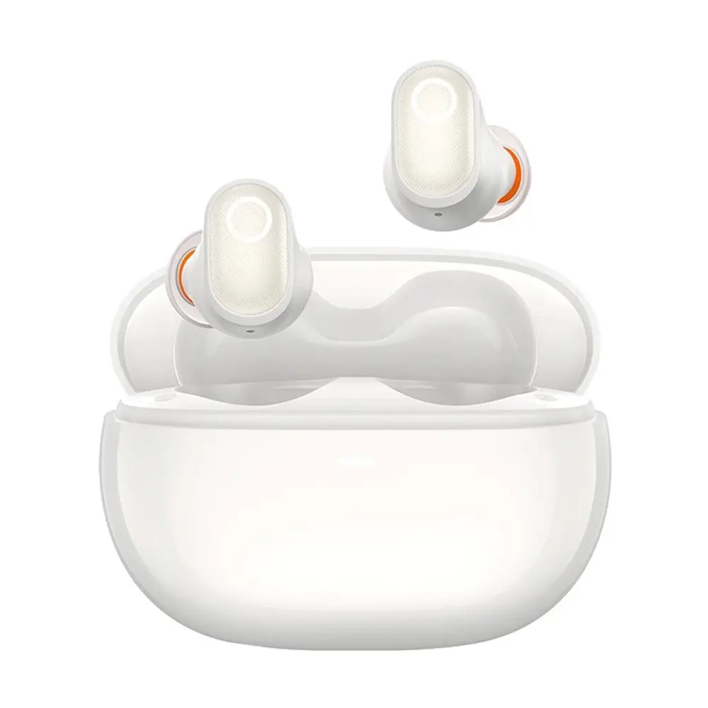 Baseus Bowie WM05 ANC TWS Bluetooth Stereo Earbuds – Color: White – View 1