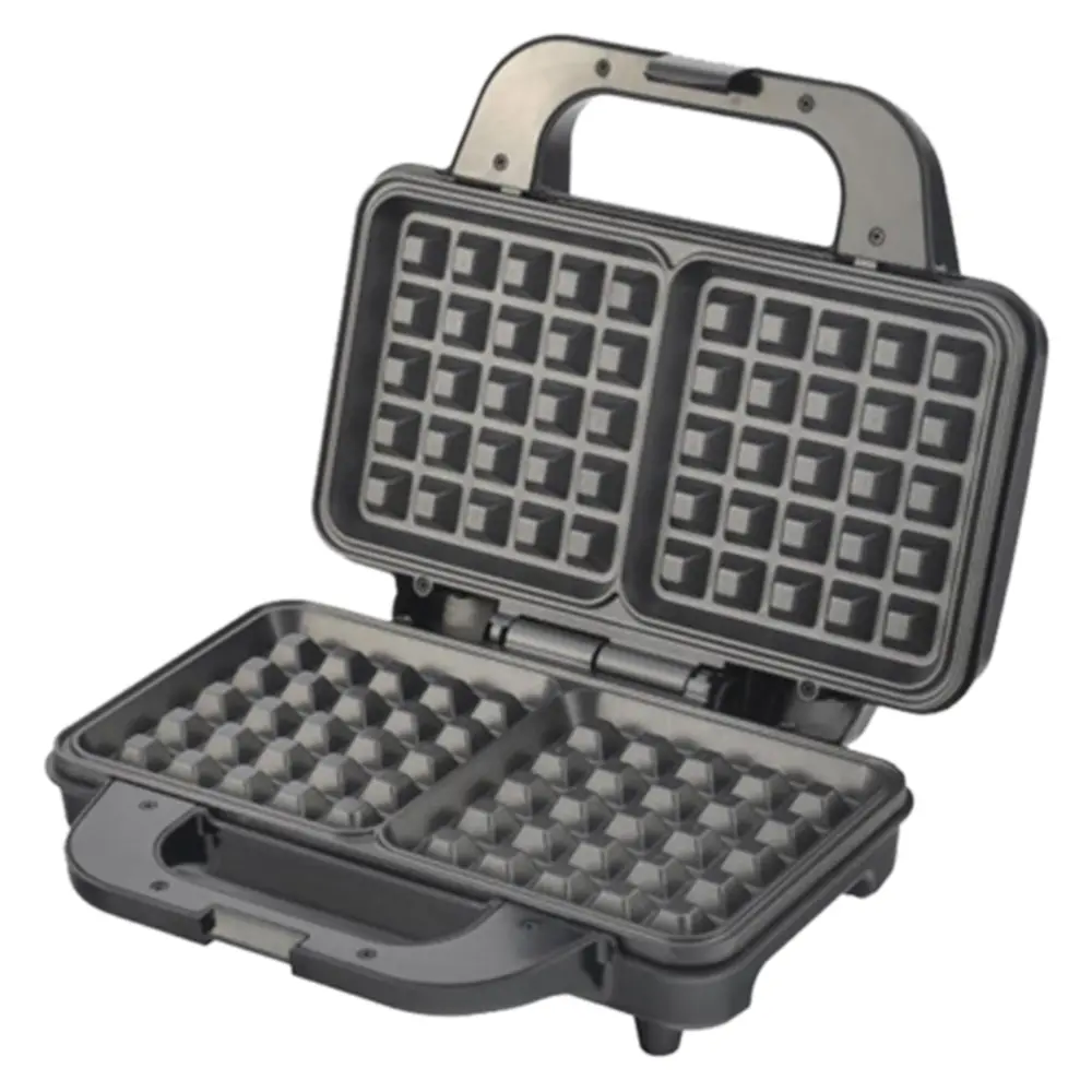 Miyako WF-296 1000W Double Waffle & Sandwich Maker – View 1