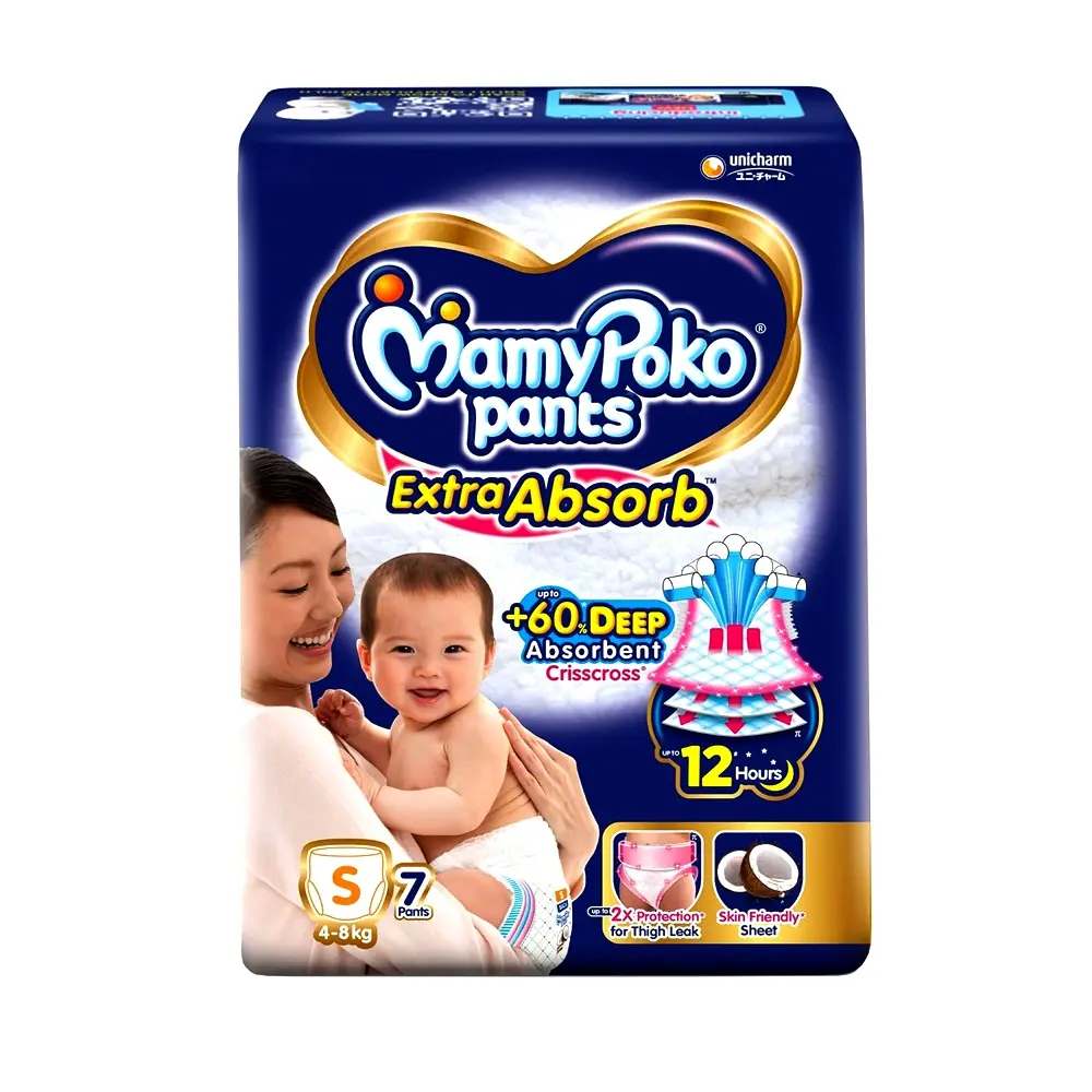 MamyPoko Pants System Affordable Quality Baby Diaper – Quantity: 7 pcs – View 1
