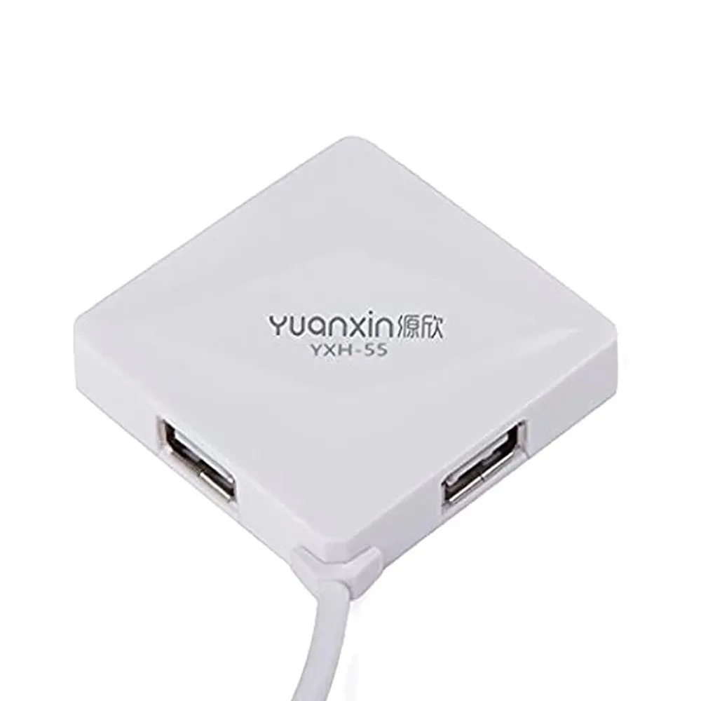 Yuanxin YXH-55 Multiport 4-in-1 USB Hub White – View 1