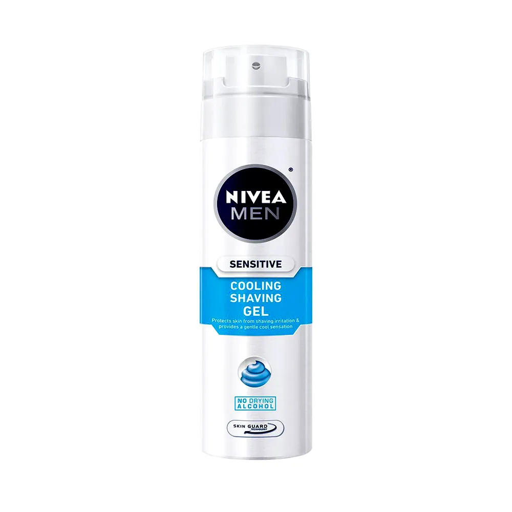 Nivea Men Sensitive No Drying Alcohol Cooling Shaving Gel – View 1