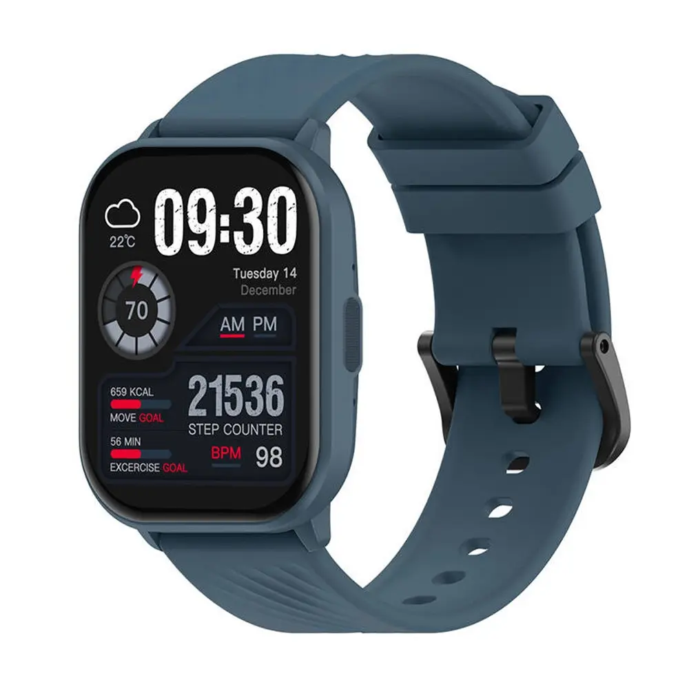 Zeblaze GTS 3 Voice Calling Smartwatch – Color: Blue – View 1