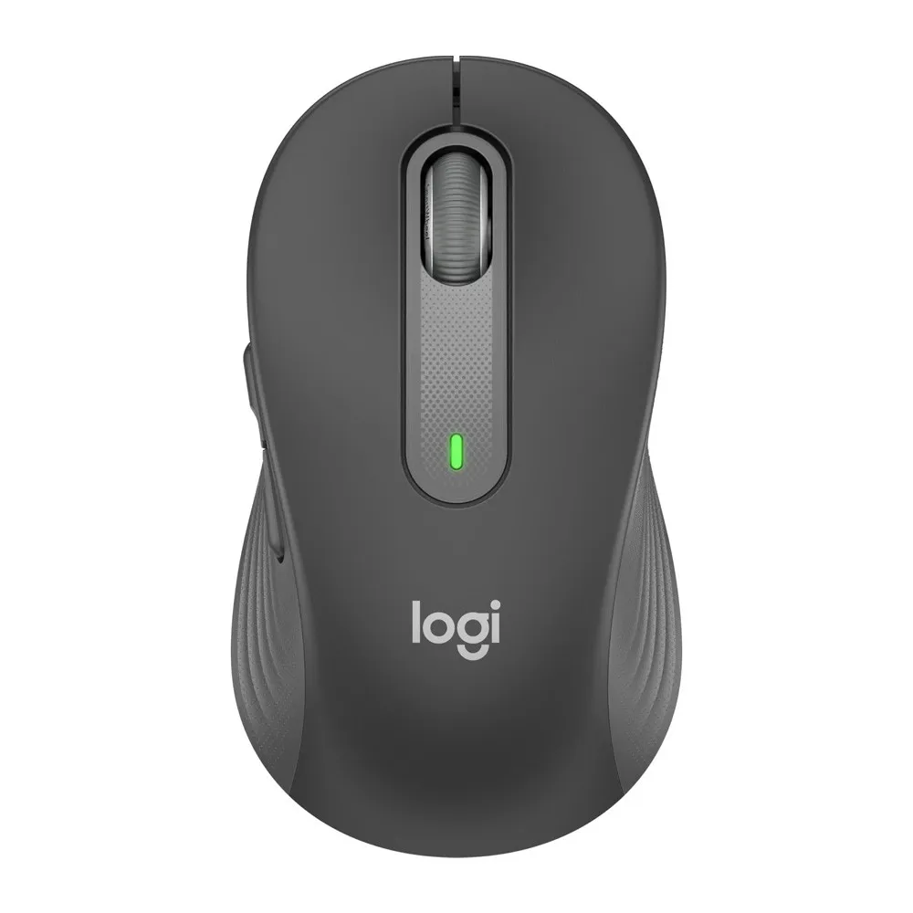 Logitech Signature M650 Bluetooth Wireless Mouse – Color: Black – View 1