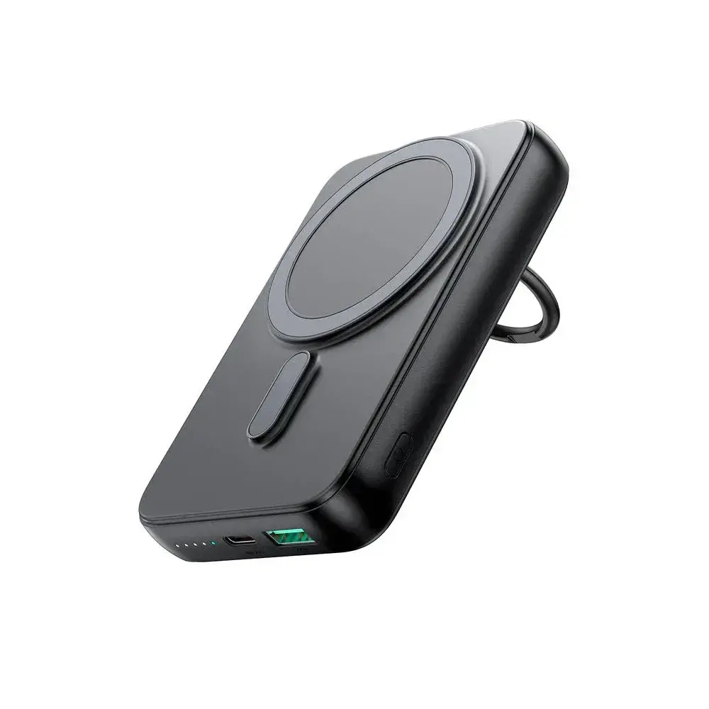 JOYROOM JR-W050 Magnetic Wireless 20W High Capacity Power Bank – Color: Black – View 1