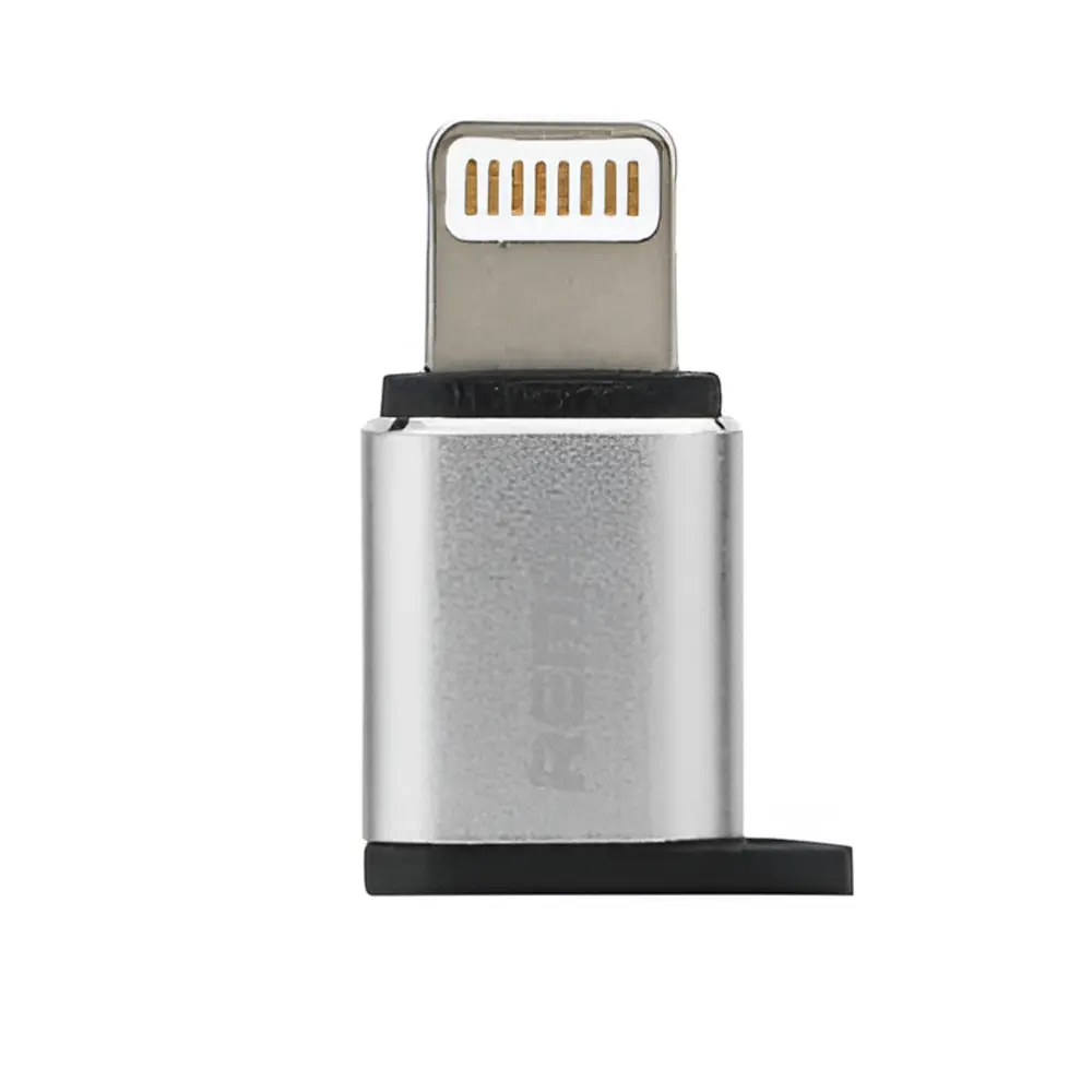 REMAX RA-USB2 Micro USB to Lightning Converter with Compact and Durable Design – View 1