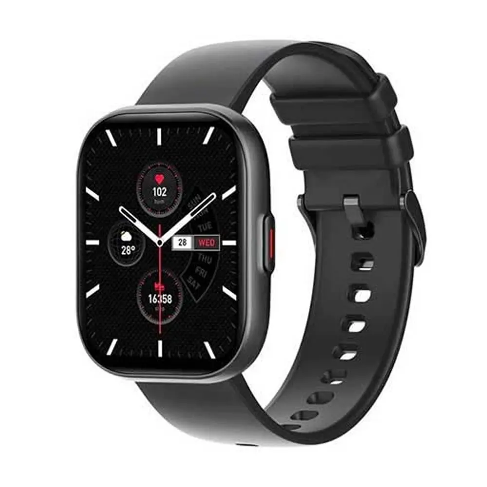 COLMI P68 Bluetooth Calling Smart Watch – Color: Black – View 1