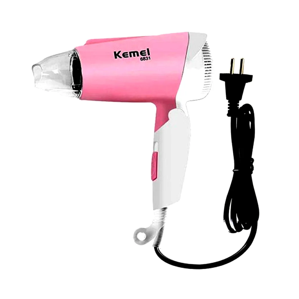 Kemei KM-6831 Essential Dry Care Foldable Hair Dryer for Women – View 1