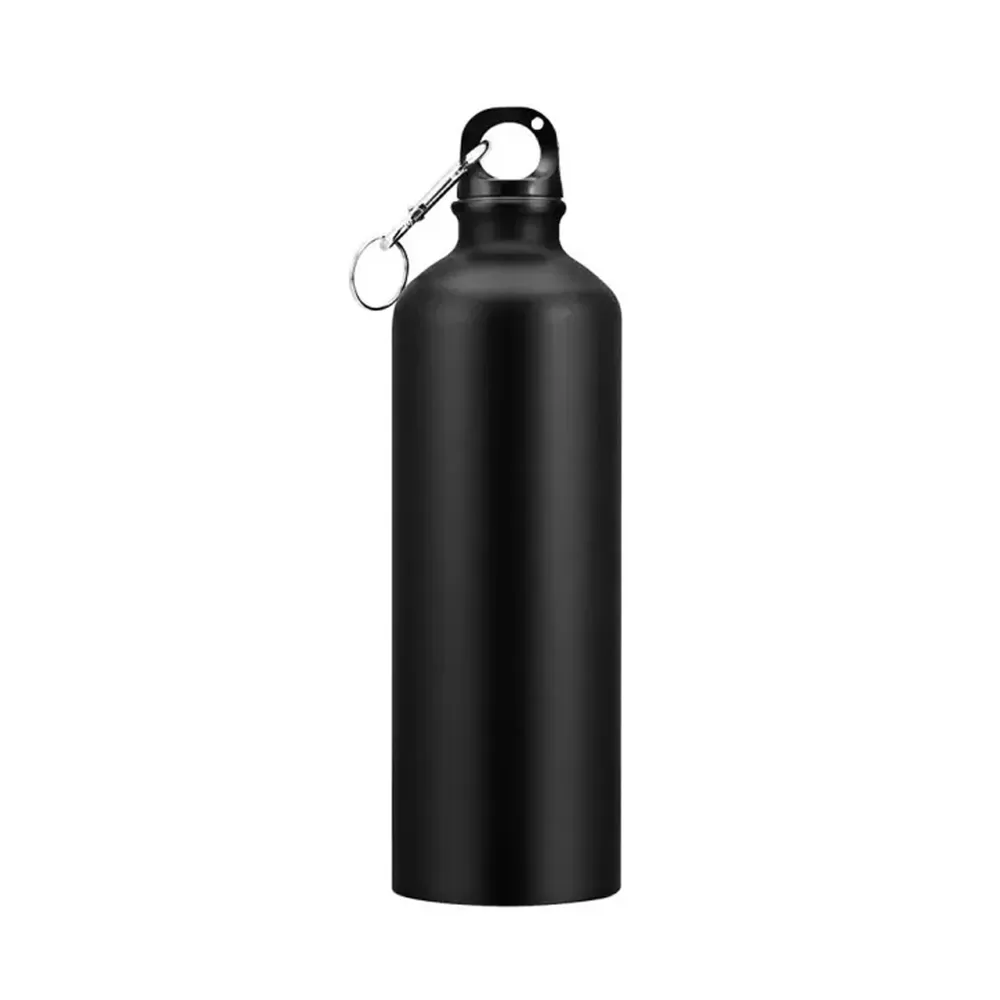 750ml Solid Plain body Aluminum Hot & Cold Flask – Capacity: 750 ml, Color: Black – View 1