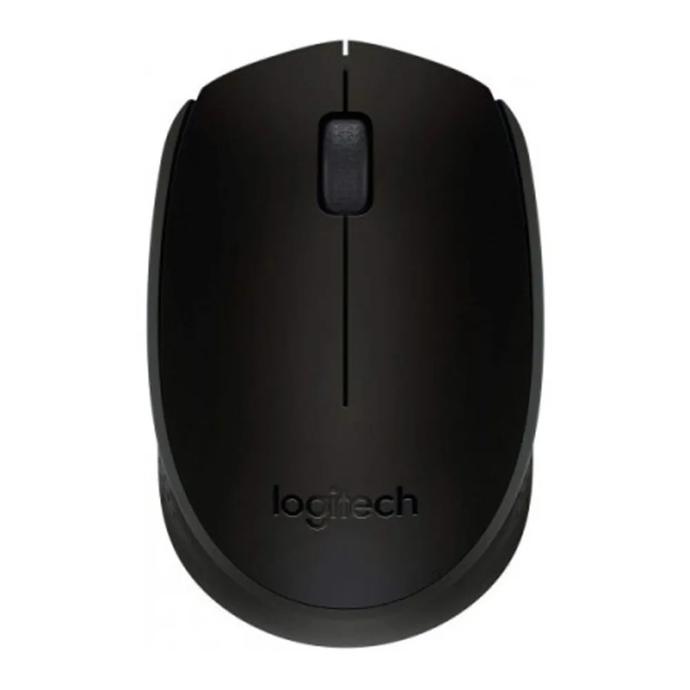 Logitech B170 Wirelessm Optical Mouse – Color: Black – View 1
