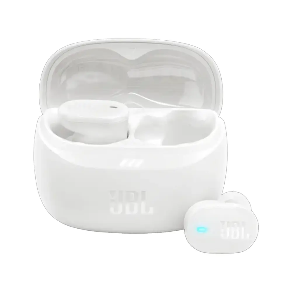 JBL Tune Buds 2 ANC True Wireless Earbuds – Color: White – View 1