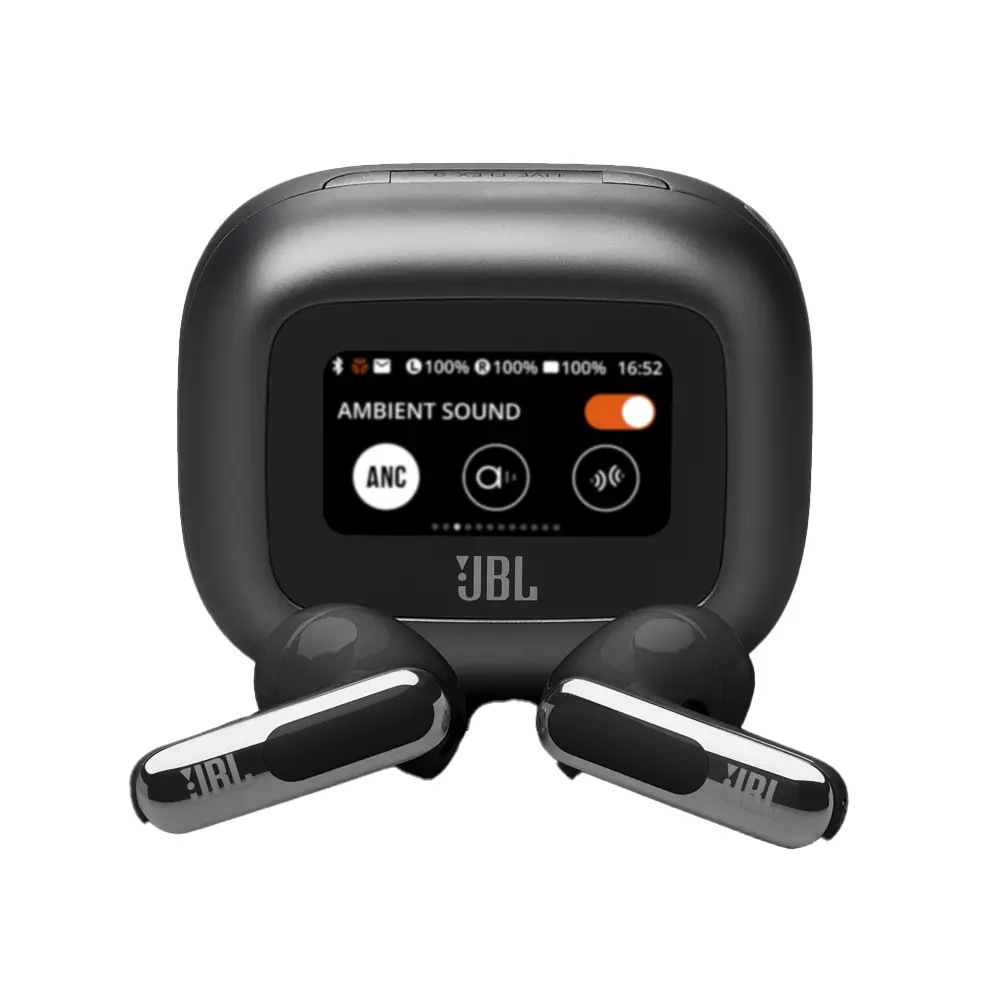  JBL Live Flex 3 NC TWS Earbuds – Color: Black – View 1