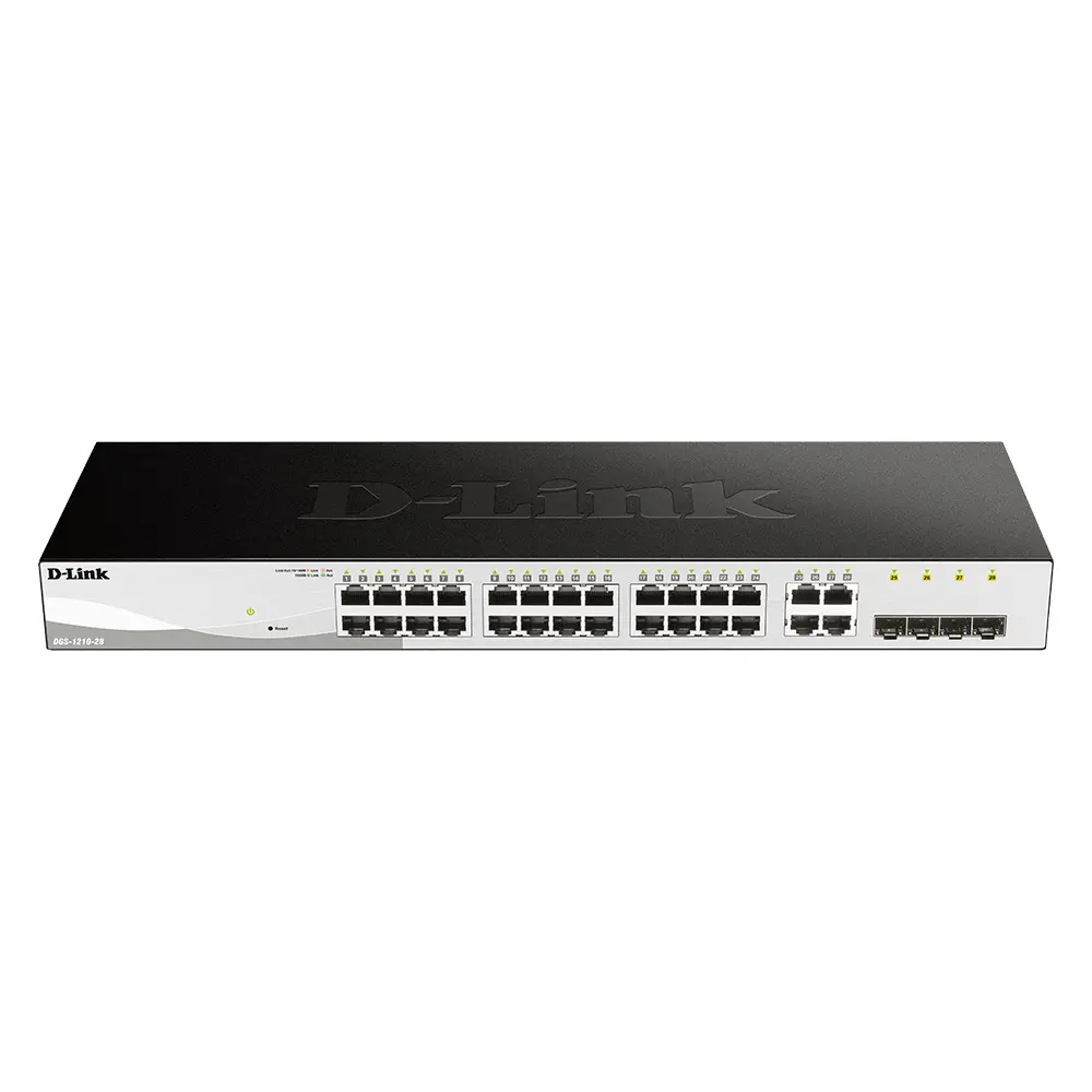 D-Link DGS-1210-28 24-Port Smart Managed Gigabit Switch – View 1