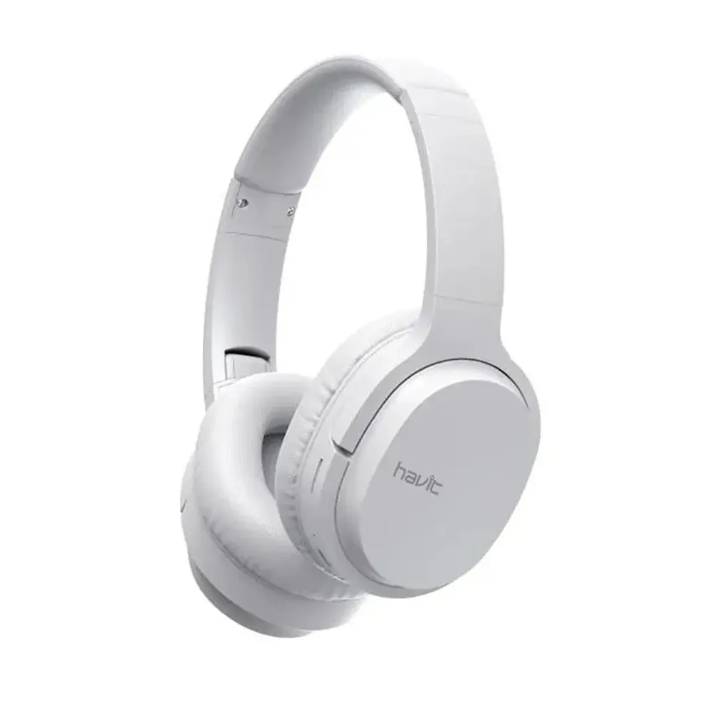 Havit I62 Bluetooth Headphone – Color: White – View 1