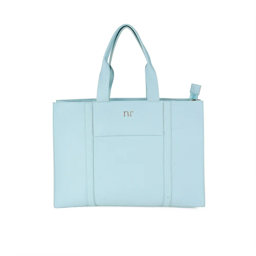 Nino Rossi 0756CA54 Ultra-spacious Design Ladies Hand Bag – Color: Blue – View 1