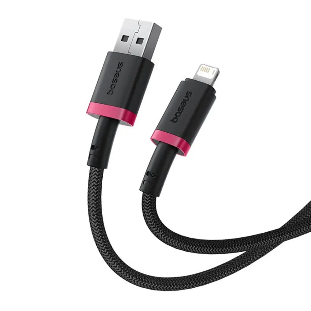 Baseus Dura Series 1m USB to Lightning 2.4A Fast Charging Cable – View 1
