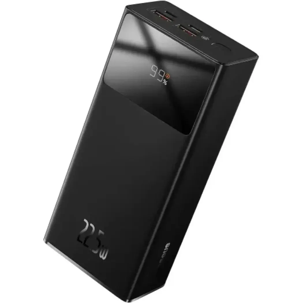 Baseus Star Lord 20,000mAh 22.5W Digital Display Fast Charge Power Bank – Color: Black – View 1