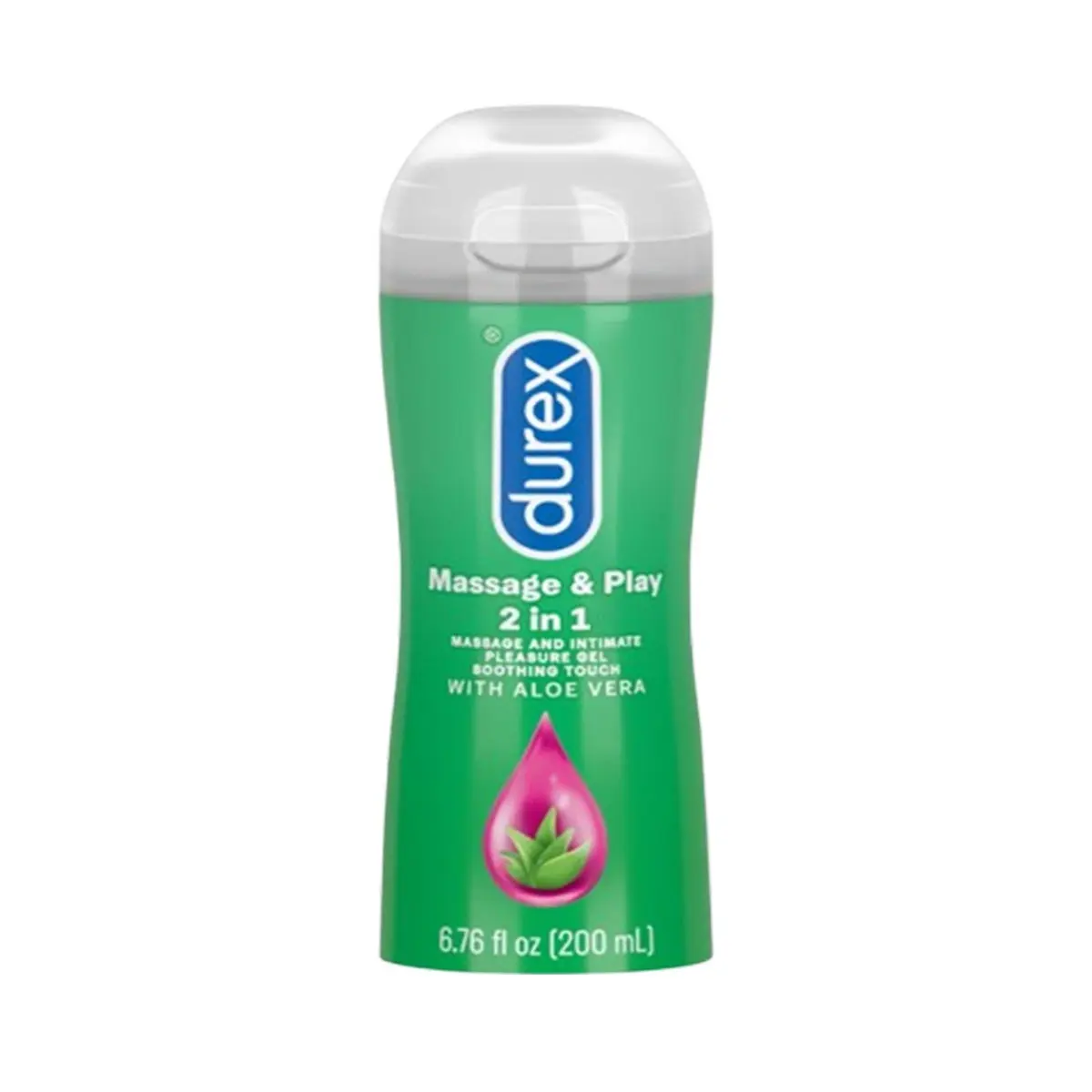 Durex Massage Lube Aloe Vera 200ml – Water-Based – View 1
