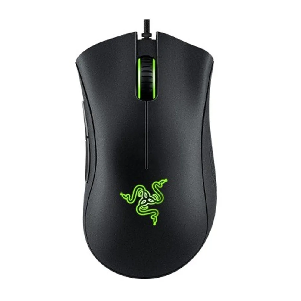 Razer DeathAdder Essential Wired Gaming Mouse – Color: Black – View 1