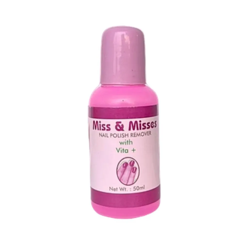 Miss & Misses Nails and Cuticles Polish Remover 50ml – View 1