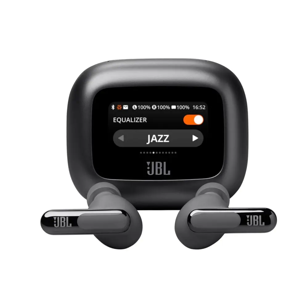 JBL Live Beam 3 NC TWS Earbuds – Color: Black – View 1