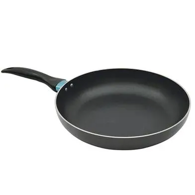 Topper Lid-24cm Classic Non-Stick Fry Pan With Glass – Color: Black – View 1