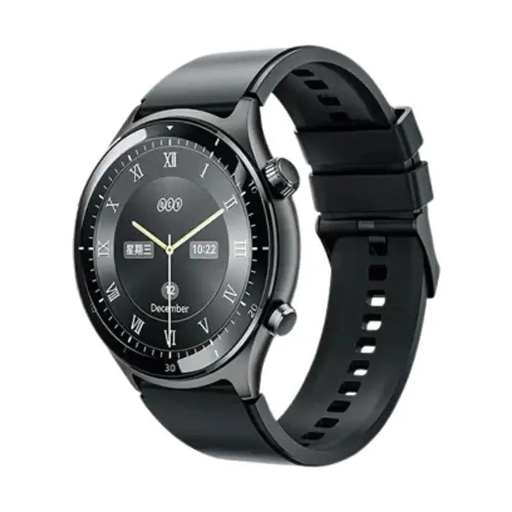 QCY Active GT BT Calling Smartwatch – Color: Black – View 1