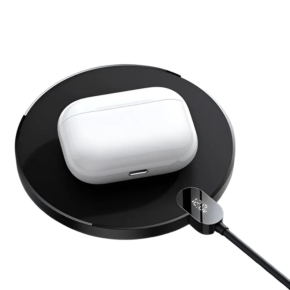 Baseus Gen 2 15W Wireless Charging Pad with LED Display – View 1