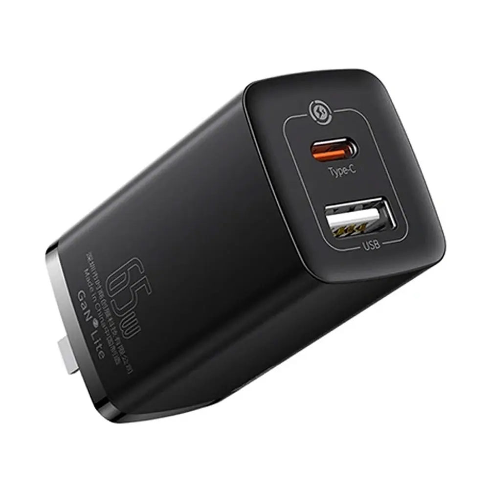 Baseus 65W GaN2 Lite SUPER VOOC Dual-Port Charger – View 1