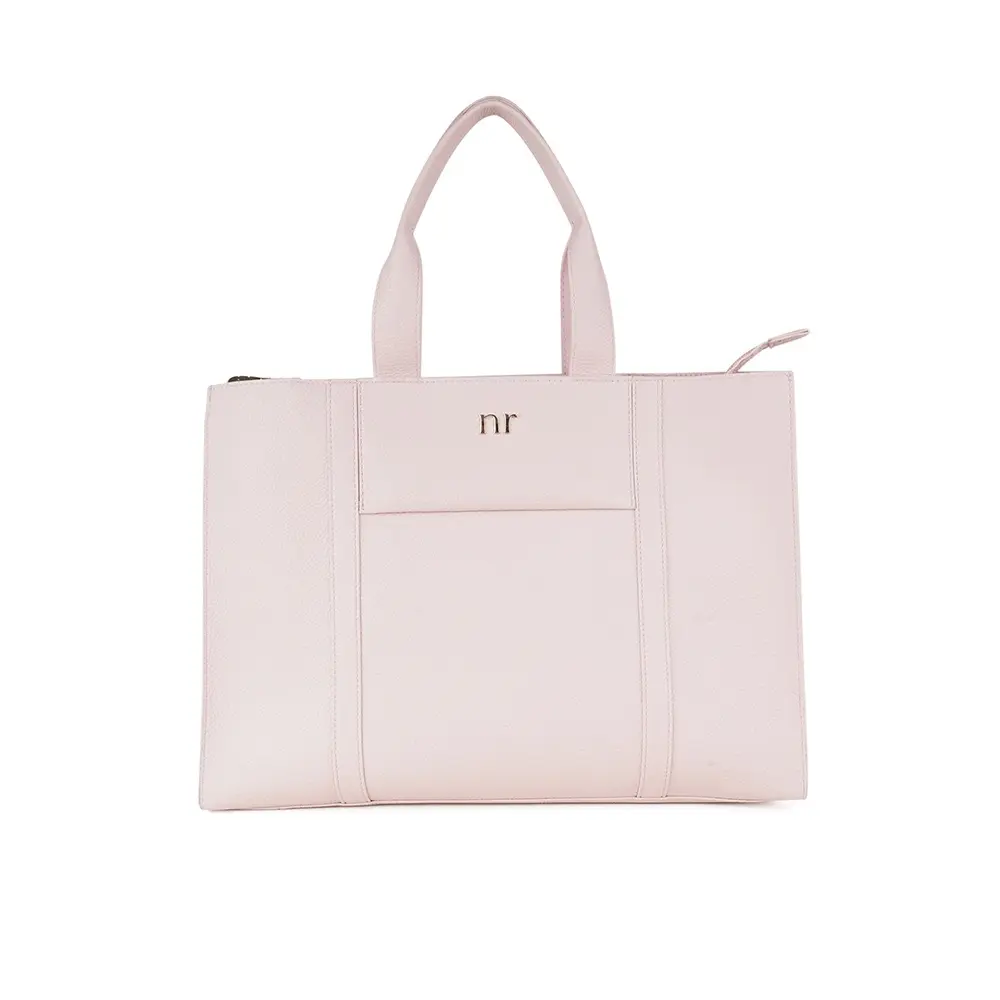 Nino Rossi 0756CA54 Ultra-spacious Design Ladies Hand Bag – Color: Pink – View 1