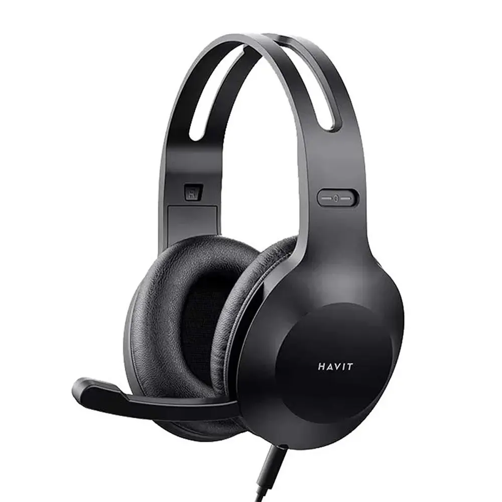  Havit H220D 3.5mm Wired Adjustable Music Headphone – View 1