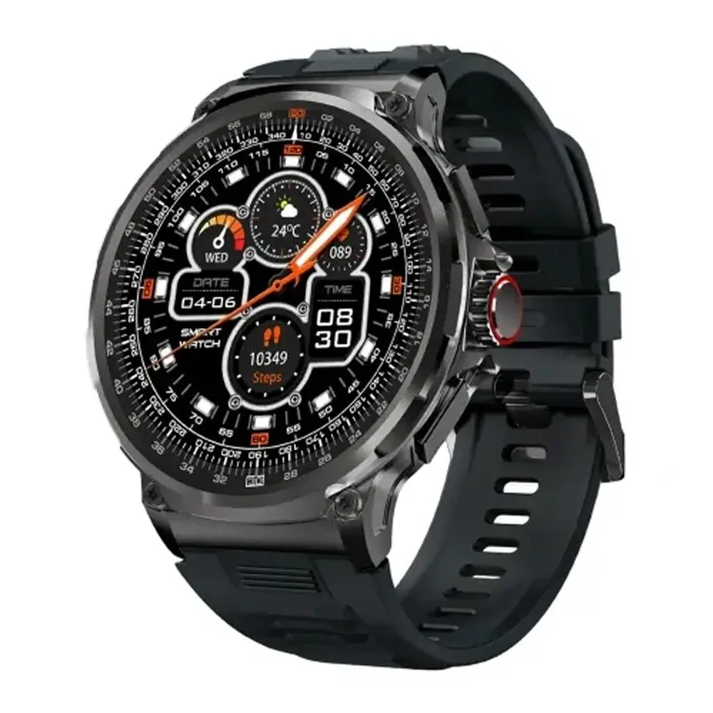 COLMI V69 IP68 Waterproof Smart Watch – Color: Black – View 1